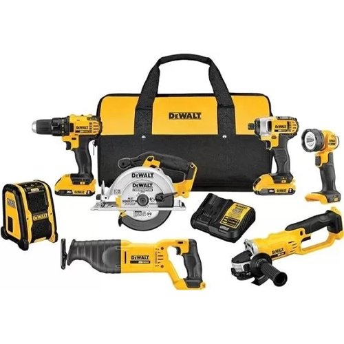 Kit Combinado de 7 Ferramentas Dewalt